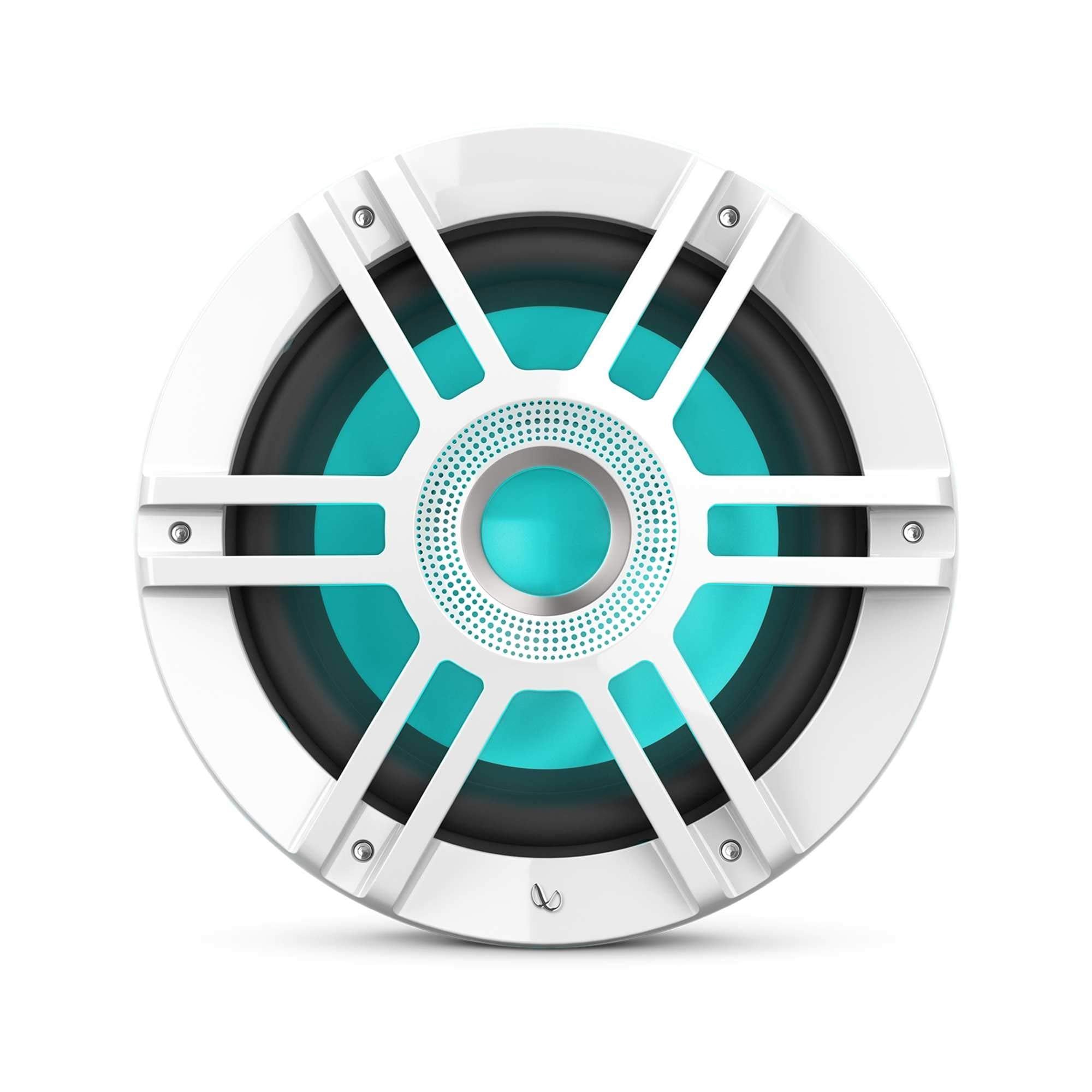 Infinity 10'' Marine Rgb  Passive Subwoofer White Kappa,WBEEAB07N99HMRN